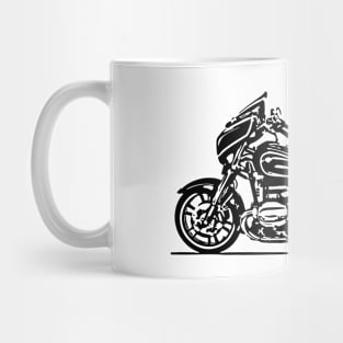 R18 Bike Sketch Art Mug